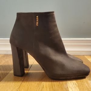 Prade suede Ankle boots